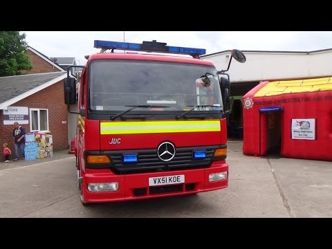 HWFR - Mercedes Atego walk around at Ross on Wye Fire Station