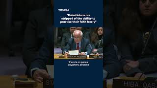 Download lagu Palestine's UN Envoy: Palestinians stripped of the ability to practise their faith freely mp3