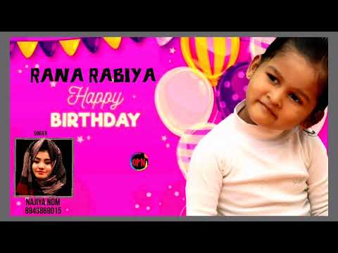Birthday song |Najiya nadapuram |Niyas nadapuram | 8943869015 |