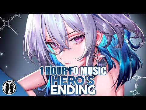 Nightcore - Hero's Ending (Lost Sky & OPALS) (Lyrics)-1 HOUR