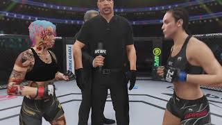 EA SPORTS UFC 4　女子フライ級　初防衛戦　SUZUKI