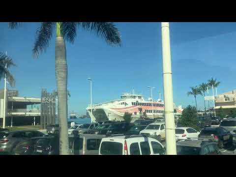 Thumbnail for Cruise holiday.   Noumea seen from bus, New Caledonia. 11th Jul 2025.
