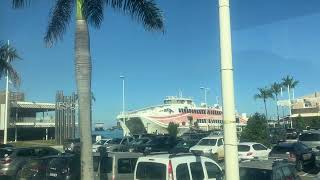 Cruise holiday.   Noumea seen from bus, New Caledonia. 11th Jul 2025.