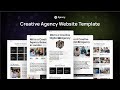 Ajency Creative Agency Website Template Build Stunning Agency Websites With Ajency Template