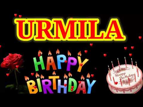 Urmila happy birthday to you | happy birthday song | happy birthday cake urmila