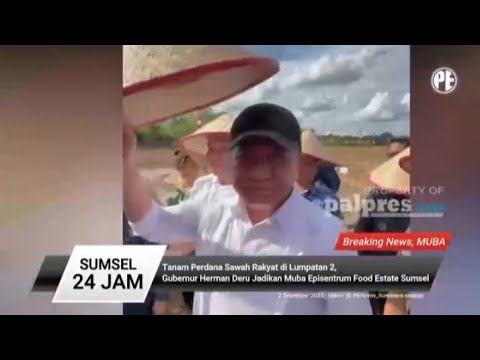 Herman Deru Jadikan Muba Episentrum Food Estate Sumsel