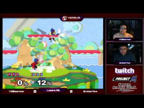 VSWeekly 9/3/14- Losers R6- VS|Beerman (Falco) vs BrokenYew (Falco) SSBM