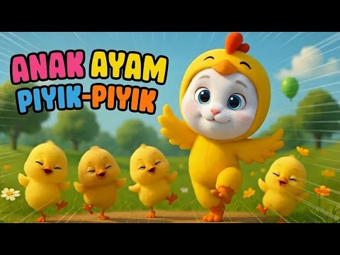 ANAK AYAM PIYIK PIYIK - Lagu Anak Indonesia Populer | Animasi 3D Kucing dan Ayam Lucu