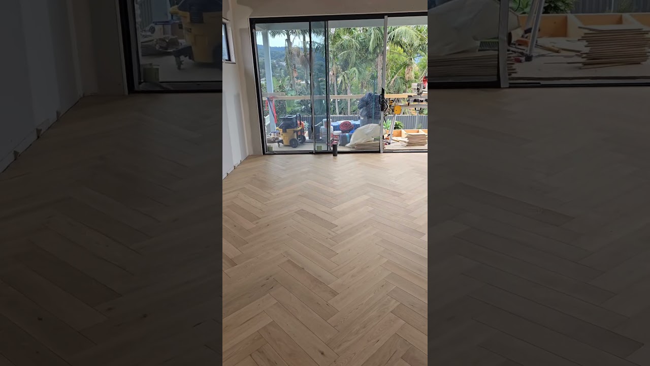 herringbone floors, colour neutral oak flooring by Imperial Flooring Australia #herringbone #floors