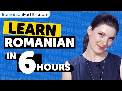 Learn Romanian in 6 Hours - ALL Romanian Absolute Beginners Need