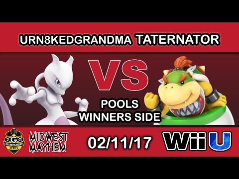 2GGC: Midwest Mayhem - Urn8kedgrandma (Mewtwo) Vs. Ronin R5 | Taternator (Wendy) Pools Winners Side