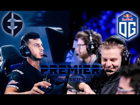 Evil Geniuses vs OG.An incredibly difficult match for EG!!!BLAST premier Fall Series - Best moments