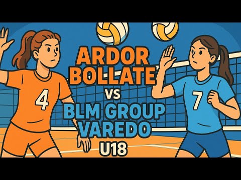 CAMPIONATO U18 Fipav - 2025/26  - 16.11 - Ardor Bollate vs BLM Group Varedo - 2 - 3
