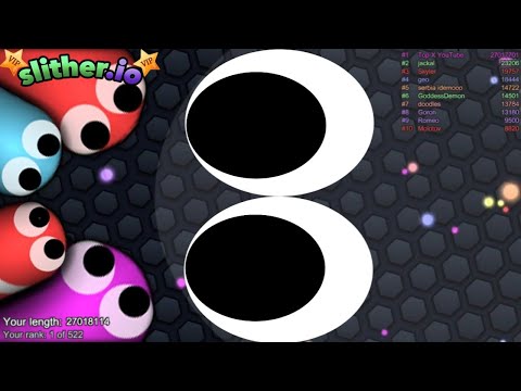 Slither.io A.I. Invisible Ghost Vs Giant Snake - Legend Skin Slitherio Best Gameplay - Slitherio Vip