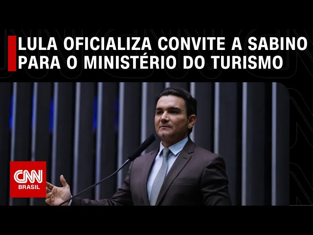 Lula oficializa convite a Sabino para o Ministério do Turismo | CNN 360°