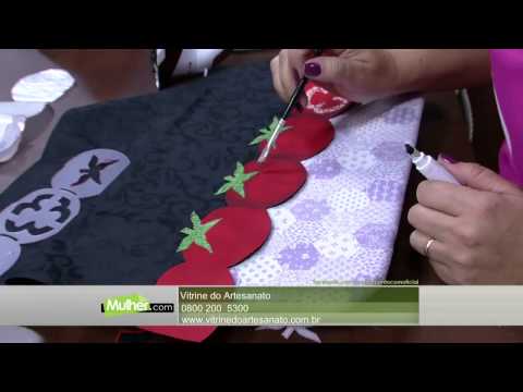 Mulher.com 07/07/2015 Isamara Custodio - Fabric application Part 2/2