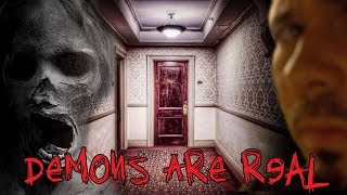 A DEMON DID THIS IN OUR HAUNTED ROOM (13TH FLOOR)