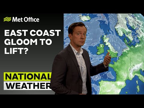 01/06/23 –East Coast Gloom to Lift? – Afternoon Weather Forecast UK – Met Office Weather