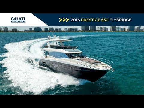 Prestige 63 Flybridge video