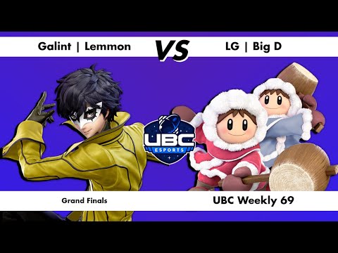UBC Weekly #69 GRAND FINALS - Galint | Lemmon (Joker) Vs. LG | Big D (Ice Climbers)   - SSBU