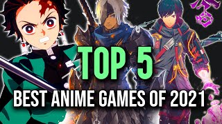 TOP 5 BEST Anime Games in 2021! PS5, PS4, XB1, Switch, PC