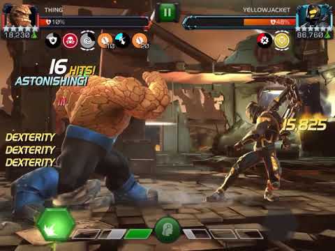 Thing solo Yellow Jacket boss | MCOC Variant 2 Chapter 3.3