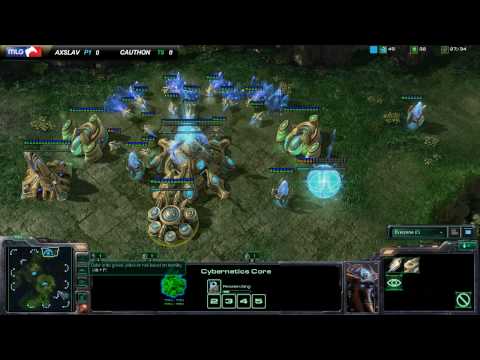 HD MLG Starcraft 2 CauthonLuck vs. Axslav 1