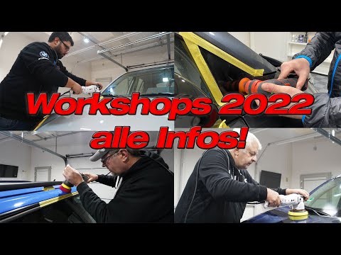 Learn polishing on your own car! Info on workshops in 2022 - there are many opportunities next year