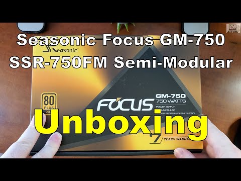 PC Maitinimo blokas Seasonic 750W G12 GM-750 Semi-Modular (80+Gold)