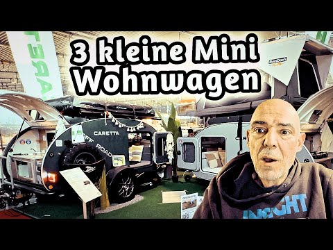 3 tolle Mini-Wohnwagen: RS Camp, Caretta und Kuckoo machen aus jedem PKW ein Minicamper im Nu !