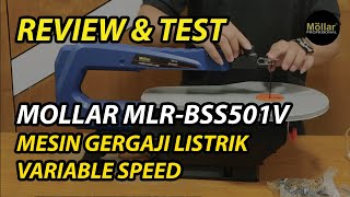 Download lagu REVIEW & TEST MOLLAR BSS501V SCROLL SAW VARIABLE SPEED MESIN GERGAJI UKIR KAYU TRIPLEK mp3