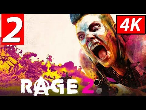 Rage 2 Gameplay Walkthrough Part 2 PC (4K60P) (60 FPS)