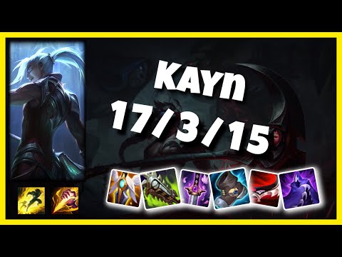 Kayn vs Graves BR Challenger JUNGLE (17/3/15) - v11.2