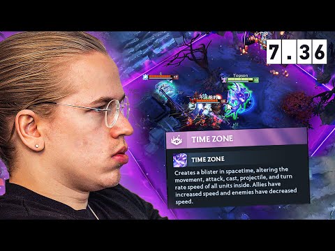 What Topson's FACELESS VOID MID in Dota 3 looks like...