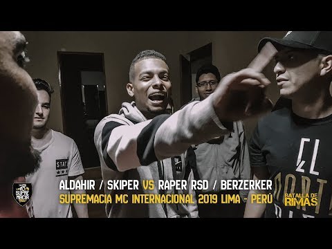Aldahir & Skiper VS Raper RSD & Berzeker | Supremacia MC internacional 2019