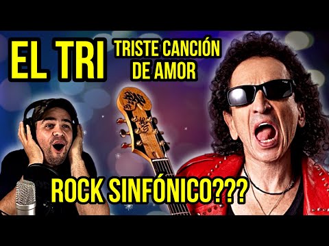 EL TRI |  TRISTE CANCIÓN DE AMOR (SINFÓNICO) | Reacción y Análisis | Gabriel Vocal Coach - SUBTITLED