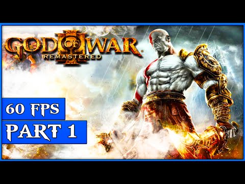 God Of War 3 Remastered Gameplay Walkthrough Part 1 - 1080p 60fps (PS4) - No Commentary