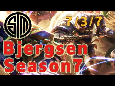 TSM Bjergsen Jayce MID vs Diana Patch 7.3