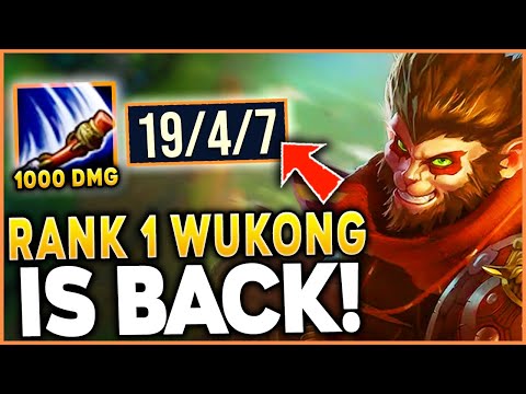 #1 WUKONG WORLD IS BACK! HUGE POP OFF GAME IN GRANDMASTER! - League of Legends