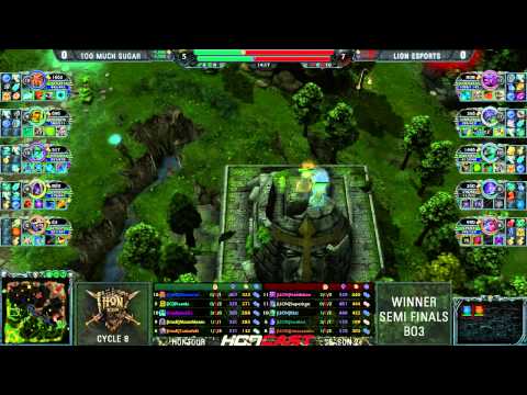 HoN Tour S2 Cycle 8 WB Semi-Finals - LION vs tmsR game 1