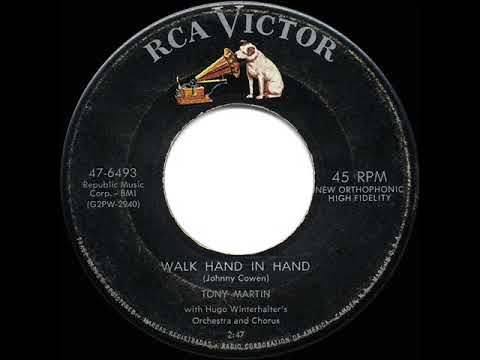 1956 HITS ARCHIVE: Walk Hand In Hand - Tony Martin