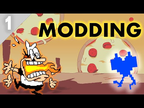 MODDING PIZZA TOWER with UndertaleModTool: The Basics [Episode 1] (Works with other gamemaker games)