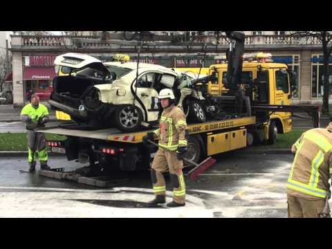 Tödlicher Unfall in der Karl-Marx-Allee