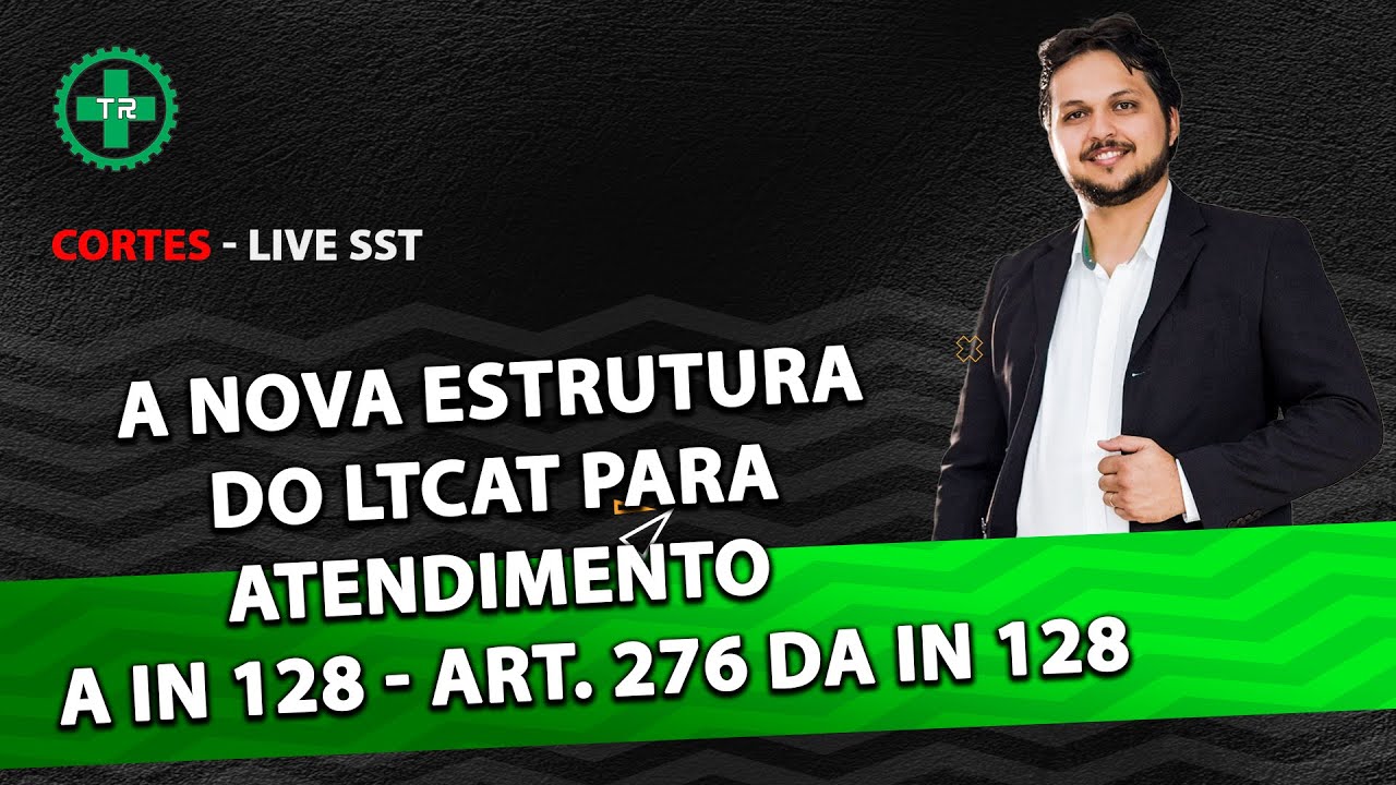 A Nova Estrutura do LTCAT para atendimento a IN 128 – Art. 276 da IN 128(CORTES)