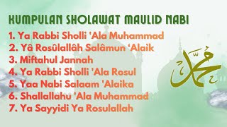 Download lagu Kumpulan Sholawat Maulid Nabi || Lirik Sholawat - Arab - Terjemahan!! mp3