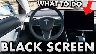 Tesla Black Screen! Most Dangerous Tesla Problem + What to do