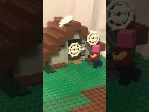 The abandoned village! Part 1 lego minecraft animation