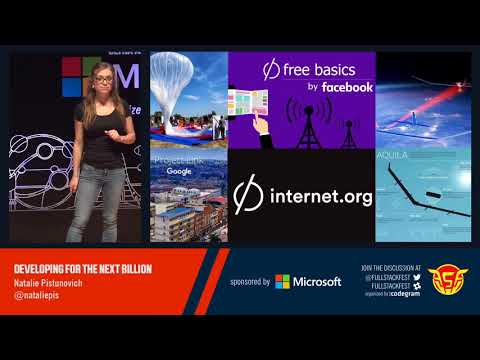 Developing for the next Billion (Natalie Pistunovich)