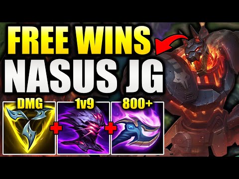 Nasus Jungle = Free Wins (This Is NOT Balanced)