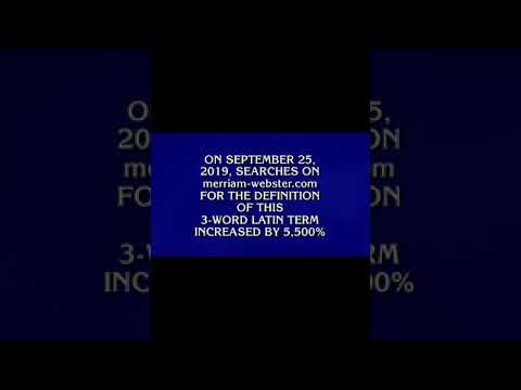 Final Jeopardy #8200 QF5 CTOC